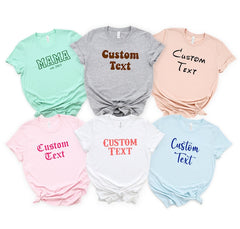 Personalized T-shirt, Custom Shirt, Custom Shirts, Custom T-shirt, Personalized Shirt, Custom Printed T-shirts, Shirt, Real Glitter